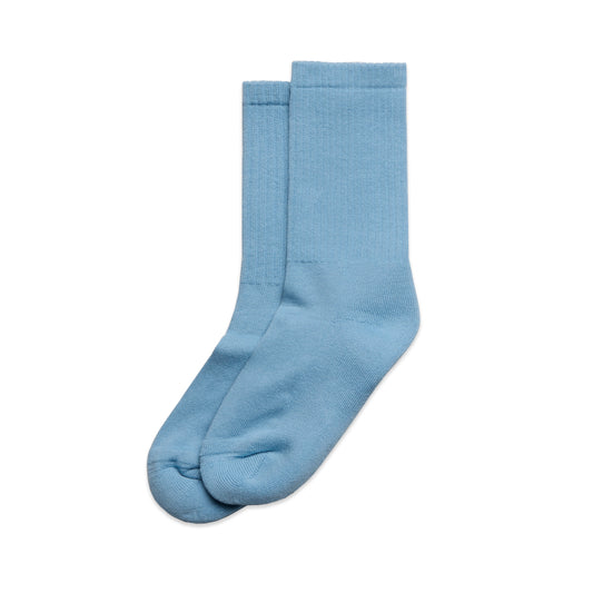 The Comfy Sock Carolina Blue