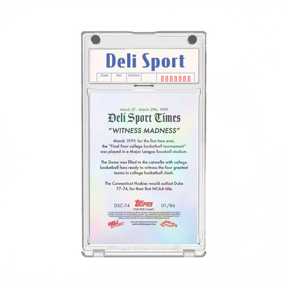 Deli Sport Card T-4 1999 Authentic Roof Relic