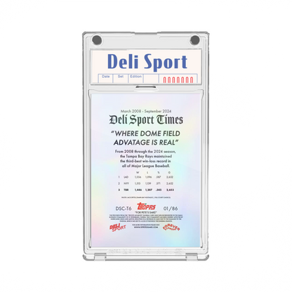 Deli Sport Card T-6 2008-2024 Authentic Roof Relic