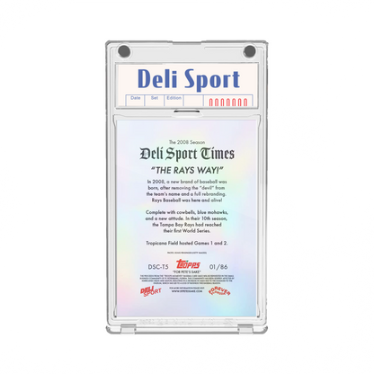 Deli Sport Card T-5 2008 Authentic Roof Relic