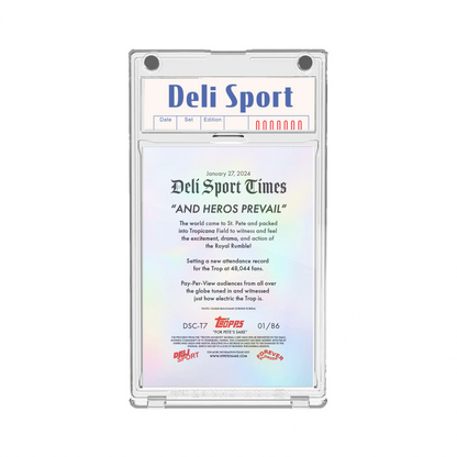 Deli Sport Card T-7 2024 Authentic Roof Relic