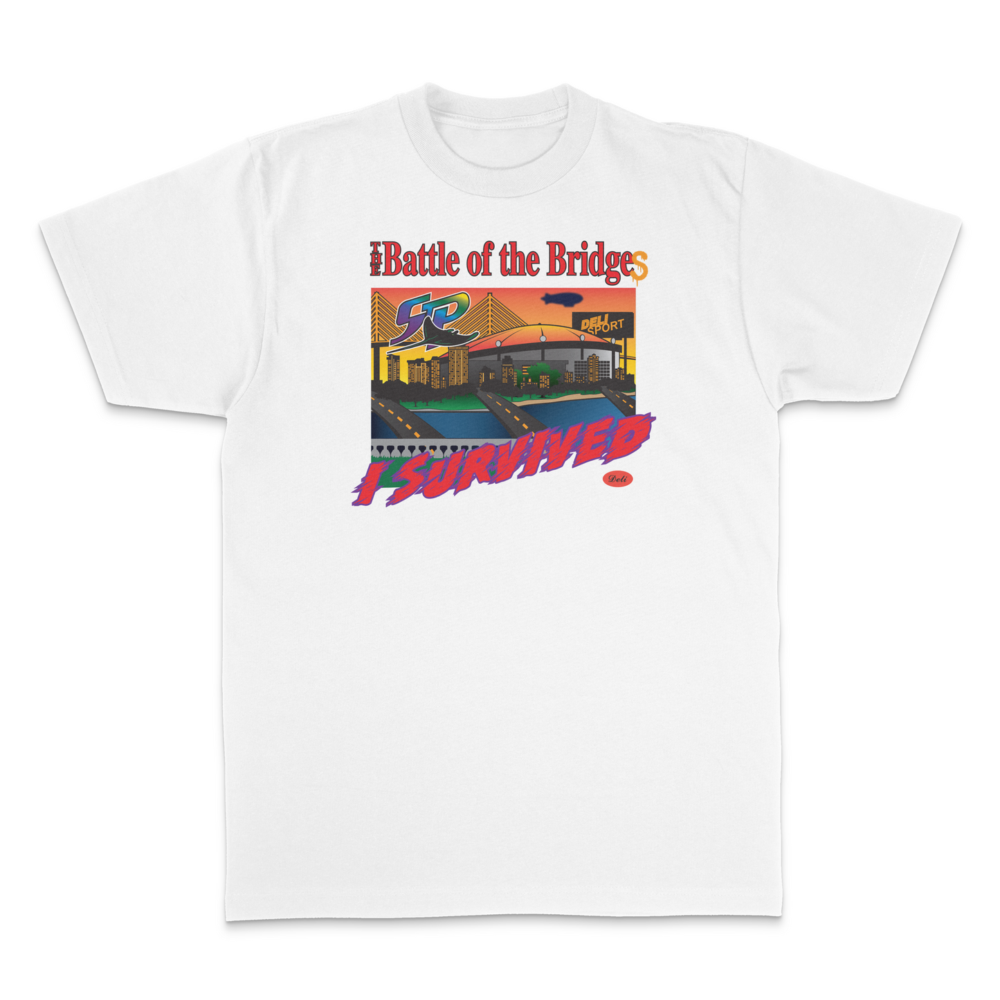 Deli Sport BATB Tee White