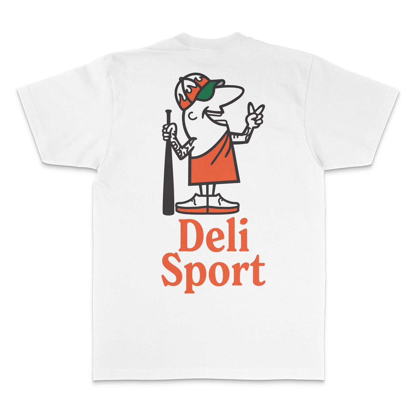 Deli Sport Hot Stove Tee White