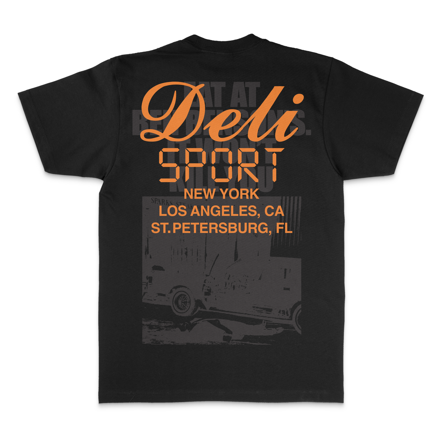 Deli Sport Paulie Tee Black