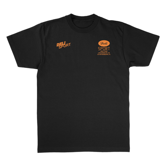 Deli Sport Paulie Tee Black