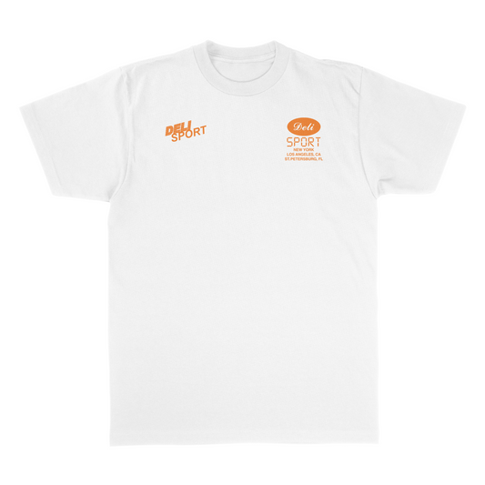 Deli Sport Paulie Tee White