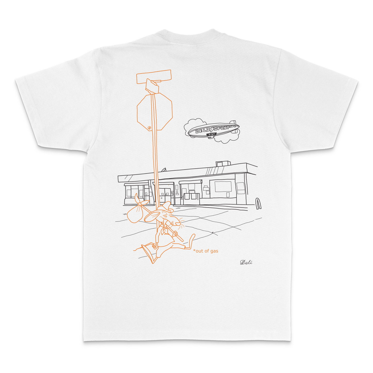 Deli Sport Slowpoke Tee White