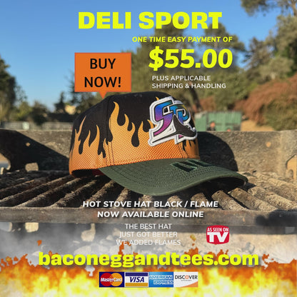 Deli Sport Hot Stove Hat Black