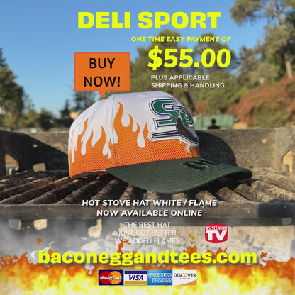 Deli Sport Hot Stove Hat White